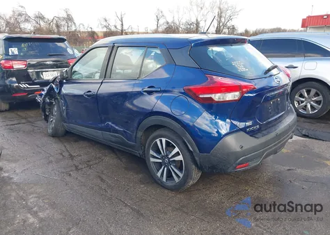 2020 Nissan Kicks Sv Xtronic Cvt из США, поврежденный, VIN 3N1CP5CV0LL530427